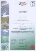 Certifikace A-Z ELEKTRO: svítidla, elektromontáže
